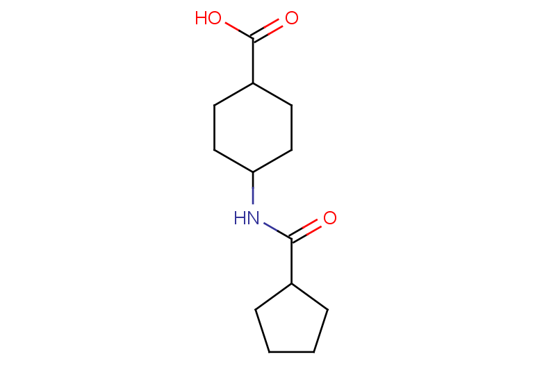4-cyclopentaneamidocyclohexane-1-carboxylic acid