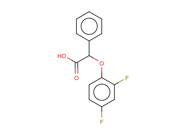 2-(2,4-difluorophenoxy)-2-phenylacetic acid