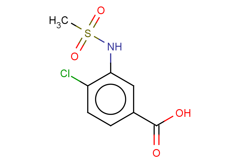 4-chloro-3-methanesulfonamidobenzoic acid