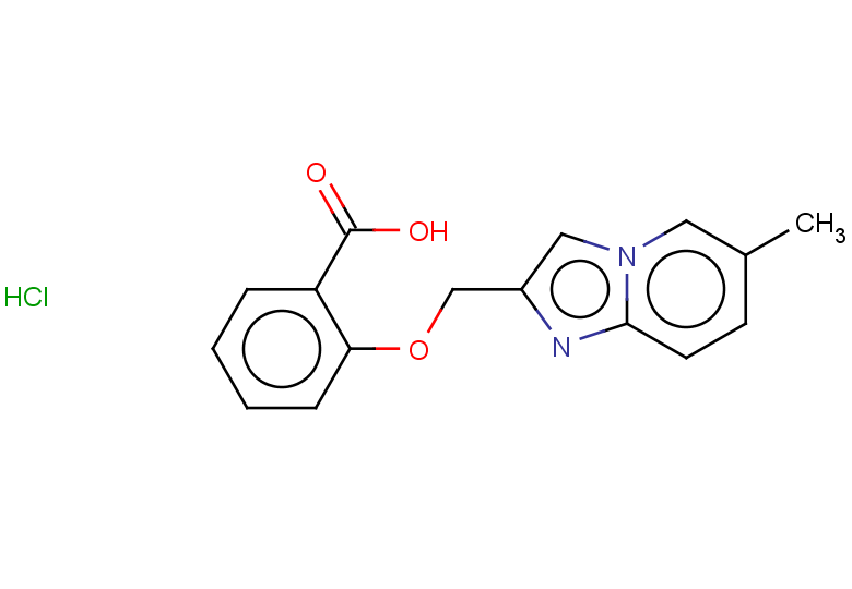 2-({6-methylimidazo[1,2-a]pyridin-2-yl}methoxy)benzoic acid hydrochloride