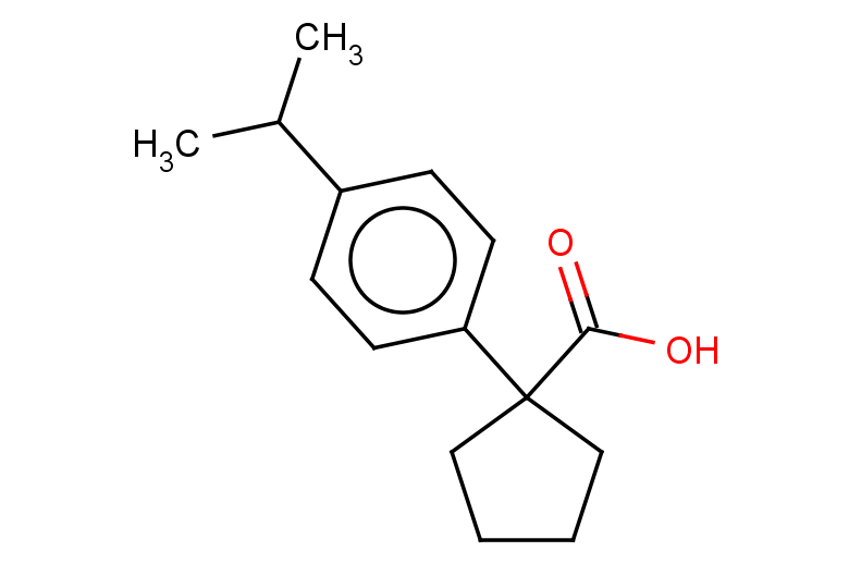 1-[4-(propan-2-yl)phenyl]cyclopentane-1-carboxylic acid