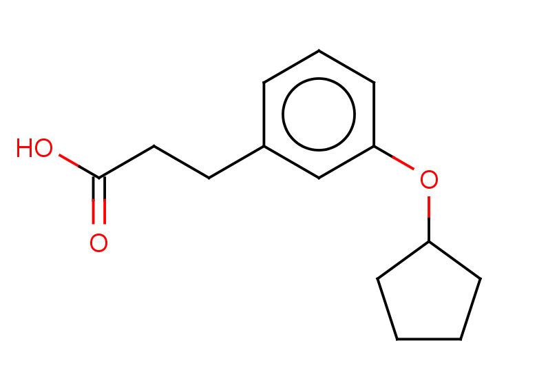 3-[3-(cyclopentyloxy)phenyl]propanoic acid