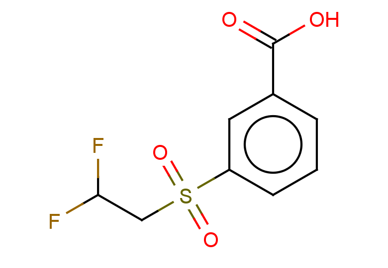 3-(2,2-difluoroethanesulfonyl)benzoic acid