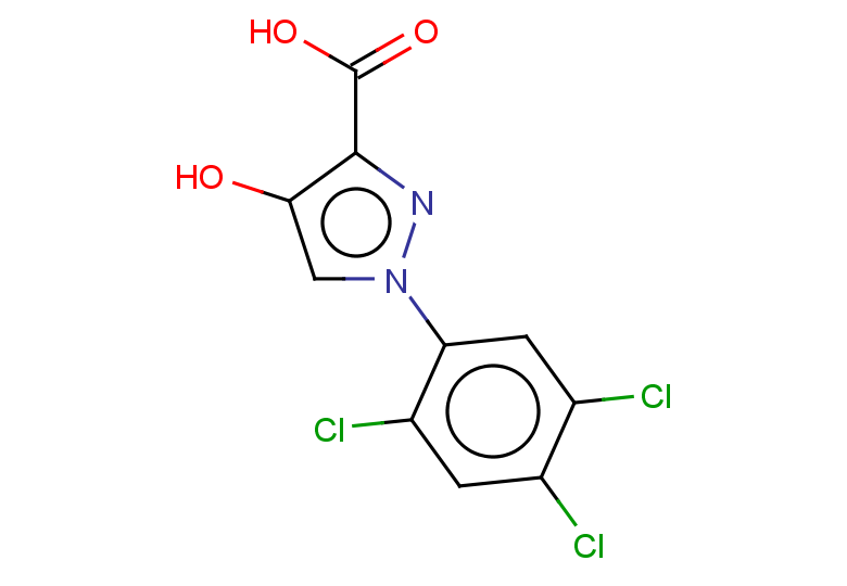 4-hydroxy-1-(2,4,5-trichlorophenyl)-1H-pyrazole-3-carboxylic acid