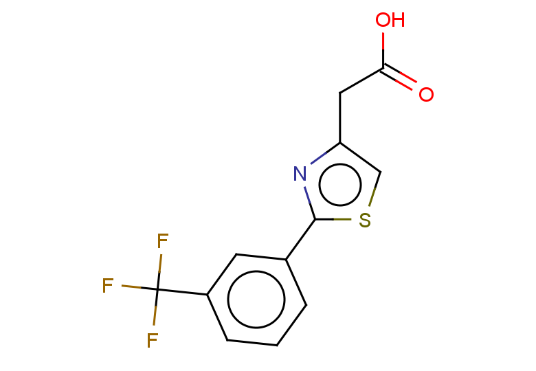 2-{2-[3-(trifluoromethyl)phenyl]-1,3-thiazol-4-yl}acetic acid