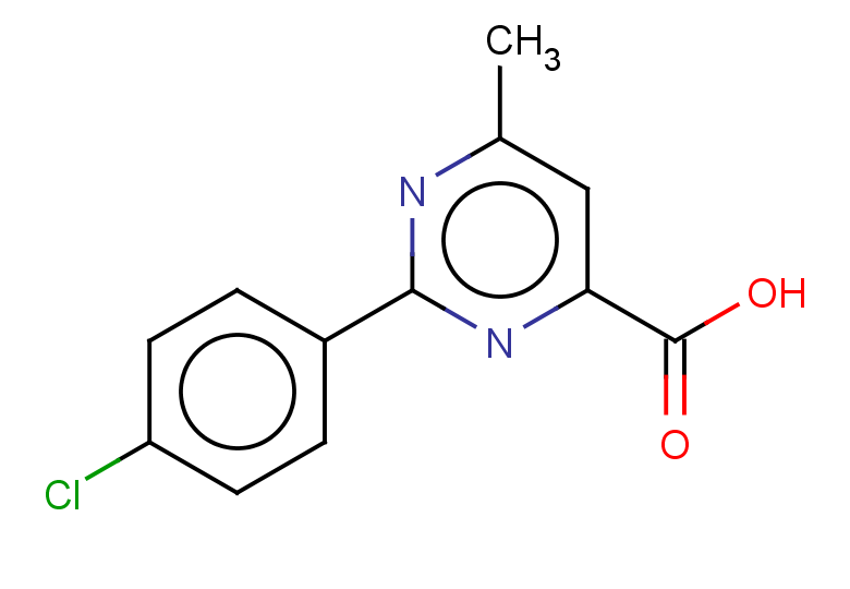 2-(4-chlorophenyl)-6-methylpyrimidine-4-carboxylic acid