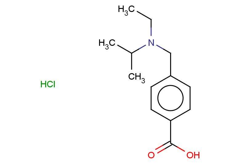 4-{[ethyl(propan-2-yl)amino]methyl}benzoic acid hydrochloride