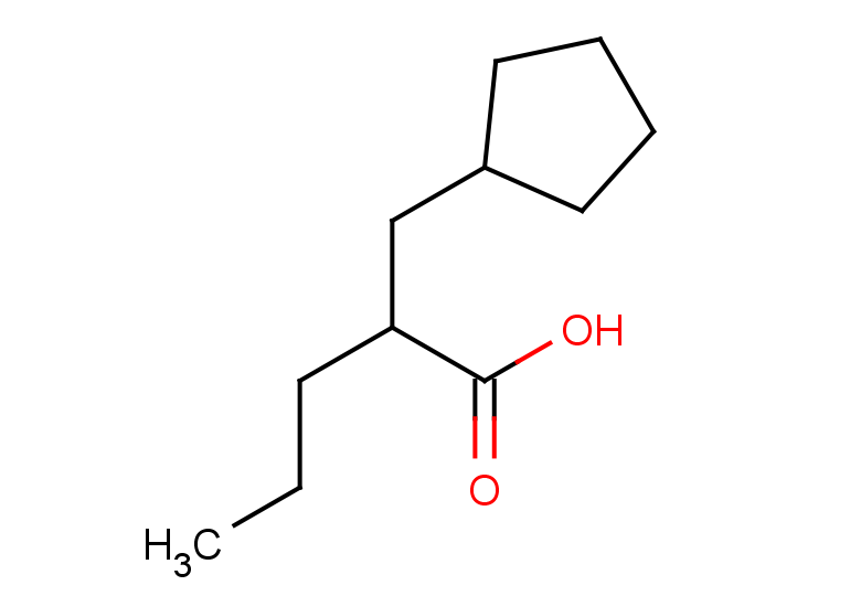 2-(cyclopentylmethyl)pentanoic acid