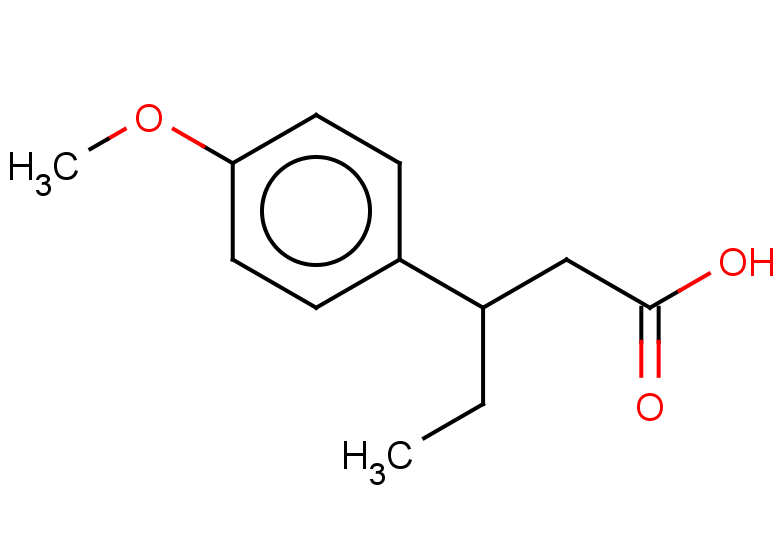 3-(4-methoxyphenyl)pentanoic acid