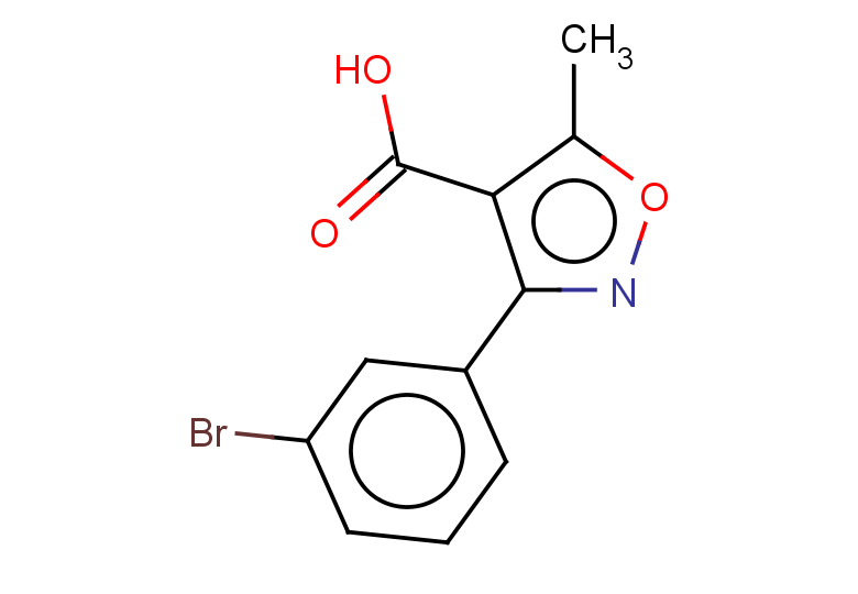 3-(3-bromophenyl)-5-methyl-1,2-oxazole-4-carboxylic acid