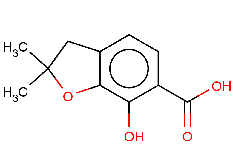 7-hydroxy-2,2-dimethyl-2,3-dihydro-1-benzofuran-6-carboxylic acid