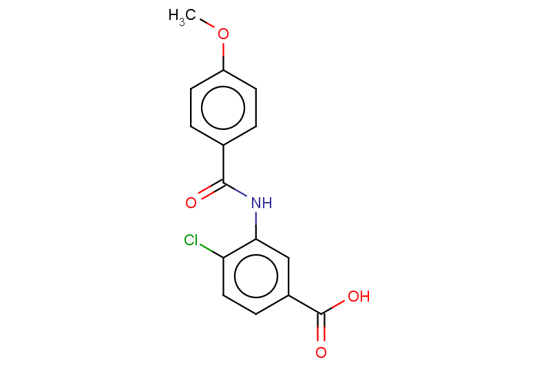 4-chloro-3-(4-methoxybenzamido)benzoic acid