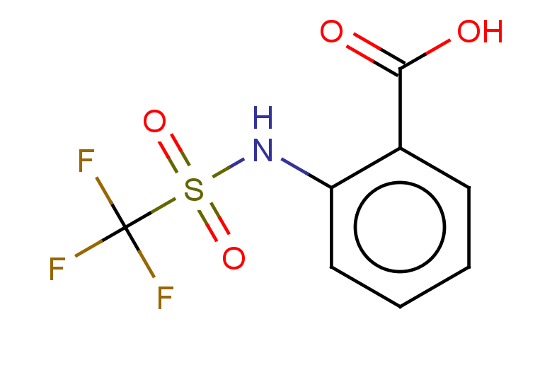 2-trifluoromethanesulfonamidobenzoic acid