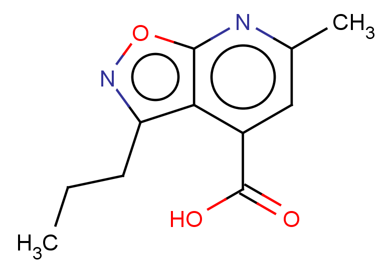 6-methyl-3-propyl-[1,2]oxazolo[5,4-b]pyridine-4-carboxylic acid