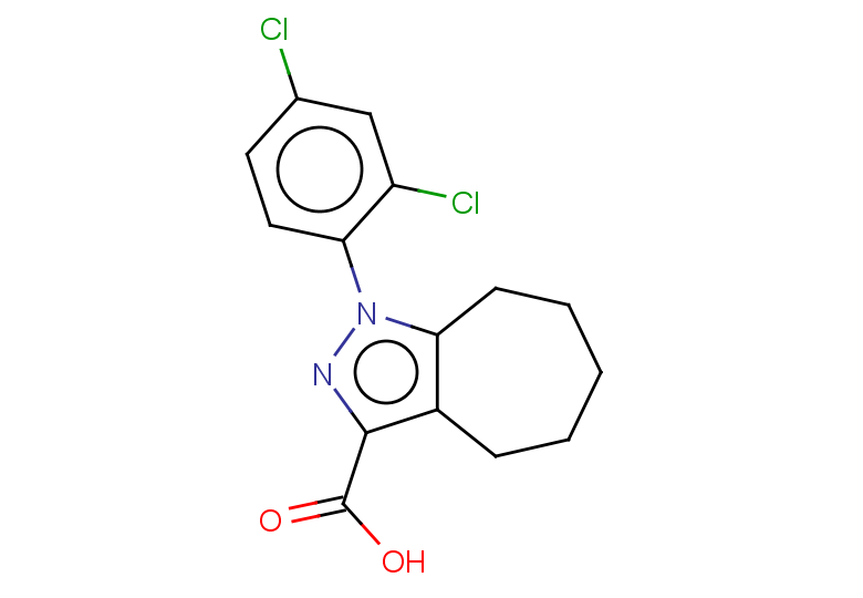 1-(2,4-dichlorophenyl)-1H,4H,5H,6H,7H,8H-cyclohepta[c]pyrazole-3-carboxylic acid
