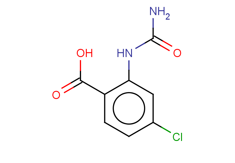 2-(carbamoylamino)-4-chlorobenzoic acid