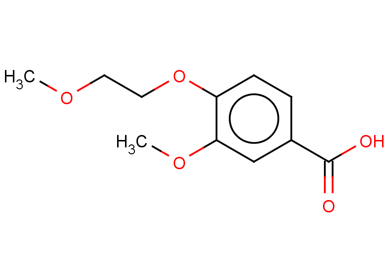 3-methoxy-4-(2-methoxyethoxy)benzoic acid