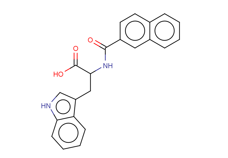 3-(1H-indol-3-yl)-2-[(naphthalen-2-yl)formamido]propanoic acid