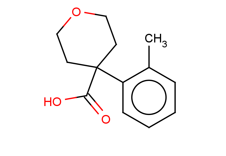 4-(2-methylphenyl)oxane-4-carboxylic acid