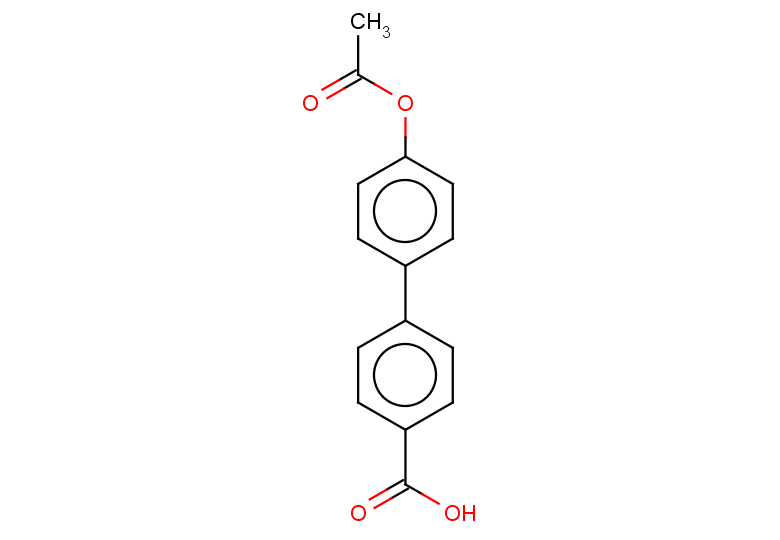 4-[4-(acetyloxy)phenyl]benzoic acid