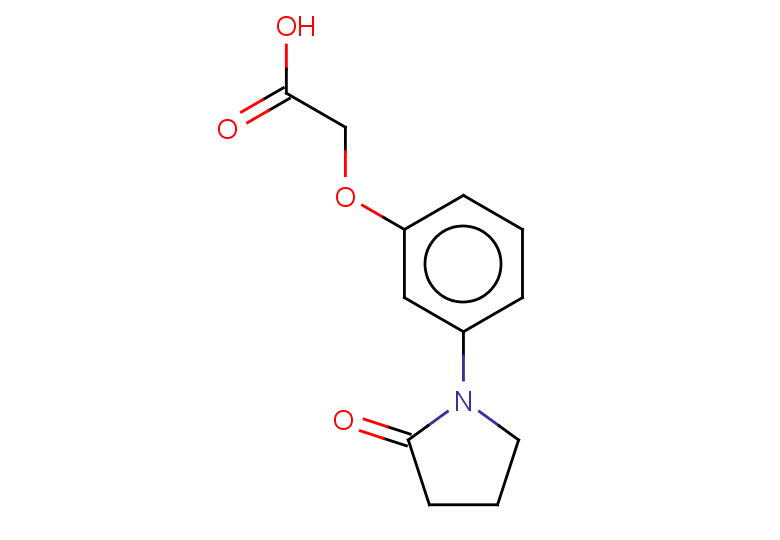 2-[3-(2-oxopyrrolidin-1-yl)phenoxy]acetic acid