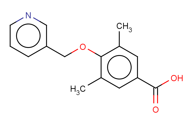 3,5-dimethyl-4-[(pyridin-3-yl)methoxy]benzoic acid
