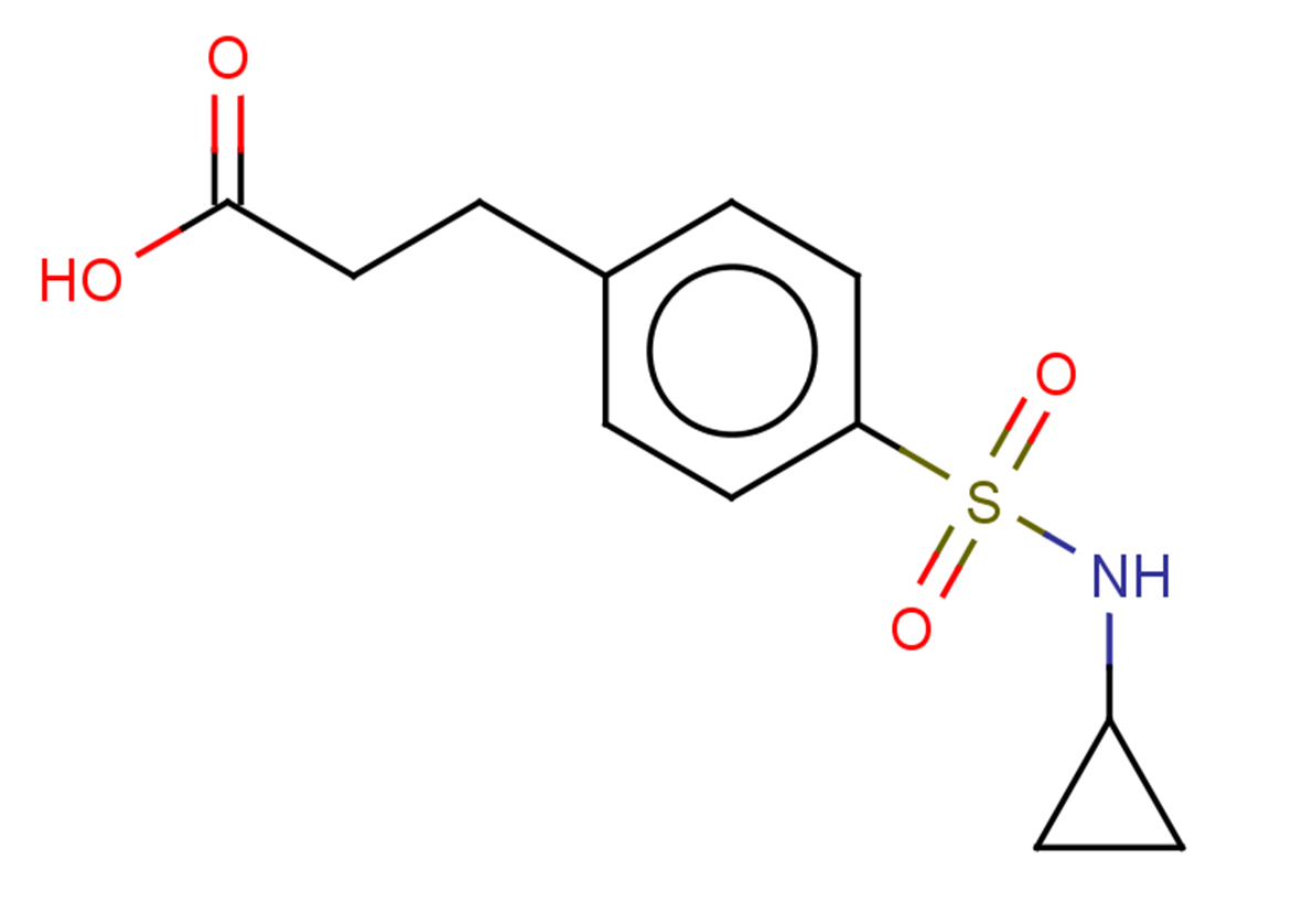 3-[4-(cyclopropylsulfamoyl)phenyl]propanoic acid