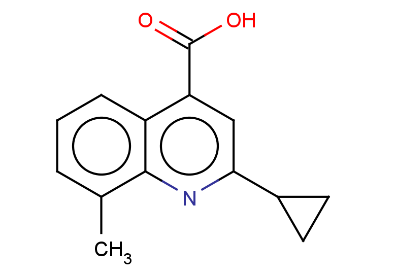 2-cyclopropyl-8-methylquinoline-4-carboxylic acid