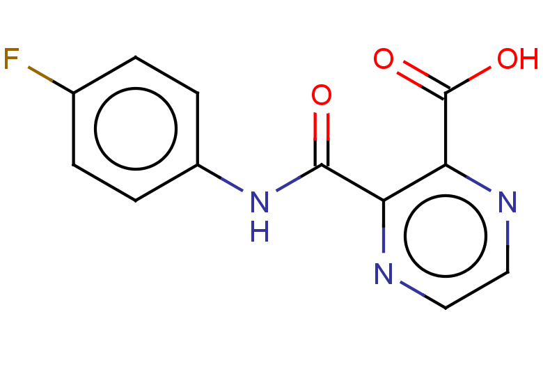 3-[(4-fluorophenyl)carbamoyl]pyrazine-2-carboxylic acid