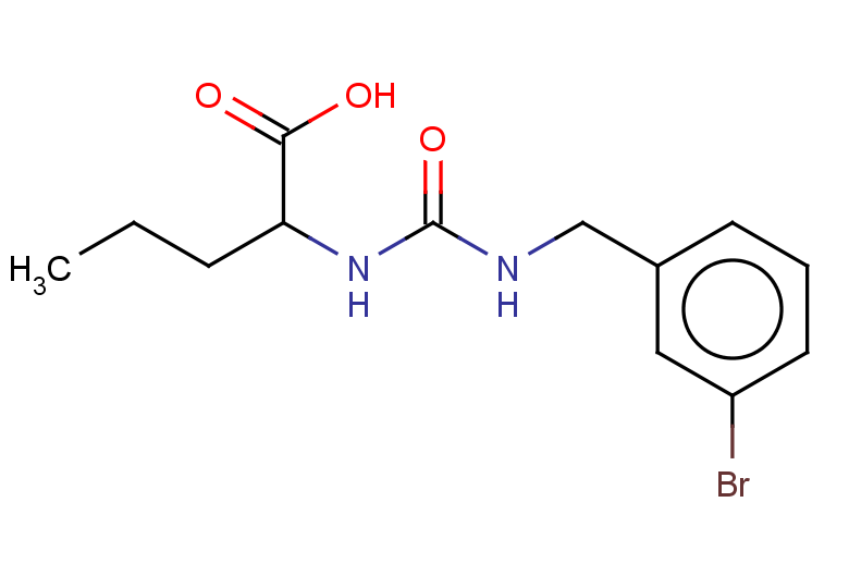 2-({[(3-bromophenyl)methyl]carbamoyl}amino)pentanoic acid