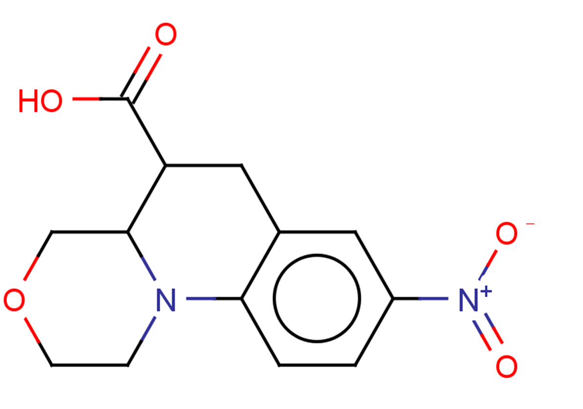 8-nitro-1H,2H,4H,4aH,5H,6H-morpholino[4,3-a]quinoline-5-carboxylic acid