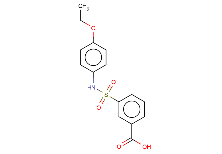3-[(4-ethoxyphenyl)sulfamoyl]benzoic acid