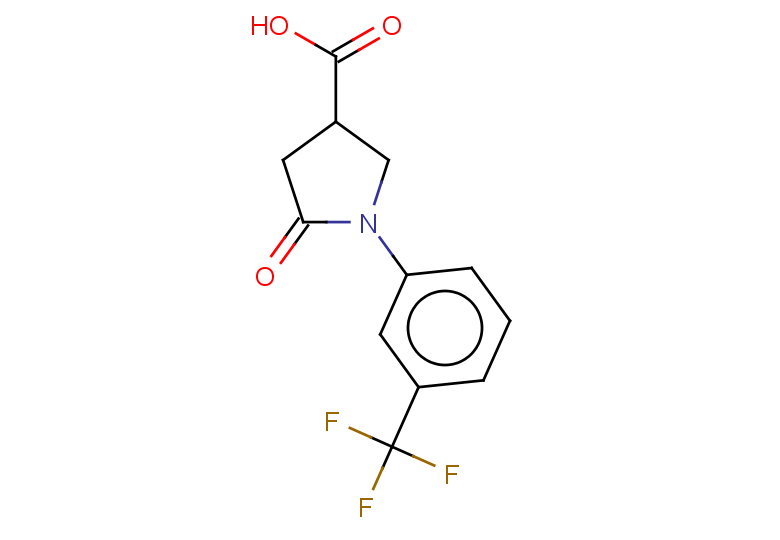 5-oxo-1-[3-(trifluoromethyl)phenyl]pyrrolidine-3-carboxylic acid