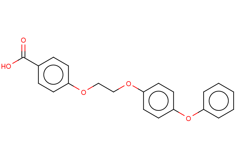 4-[2-(4-phenoxyphenoxy)ethoxy]benzoic acid