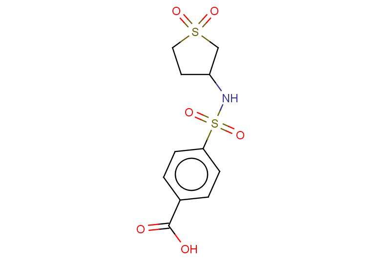 4-[(1,1-dioxo-1lambda6-thiolan-3-yl)sulfamoyl]benzoic acid
