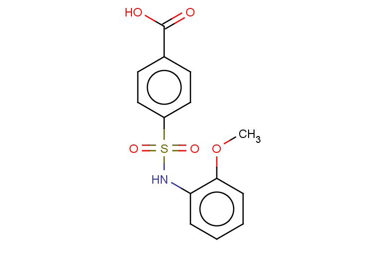 4-[(2-methoxyphenyl)sulfamoyl]benzoic acid