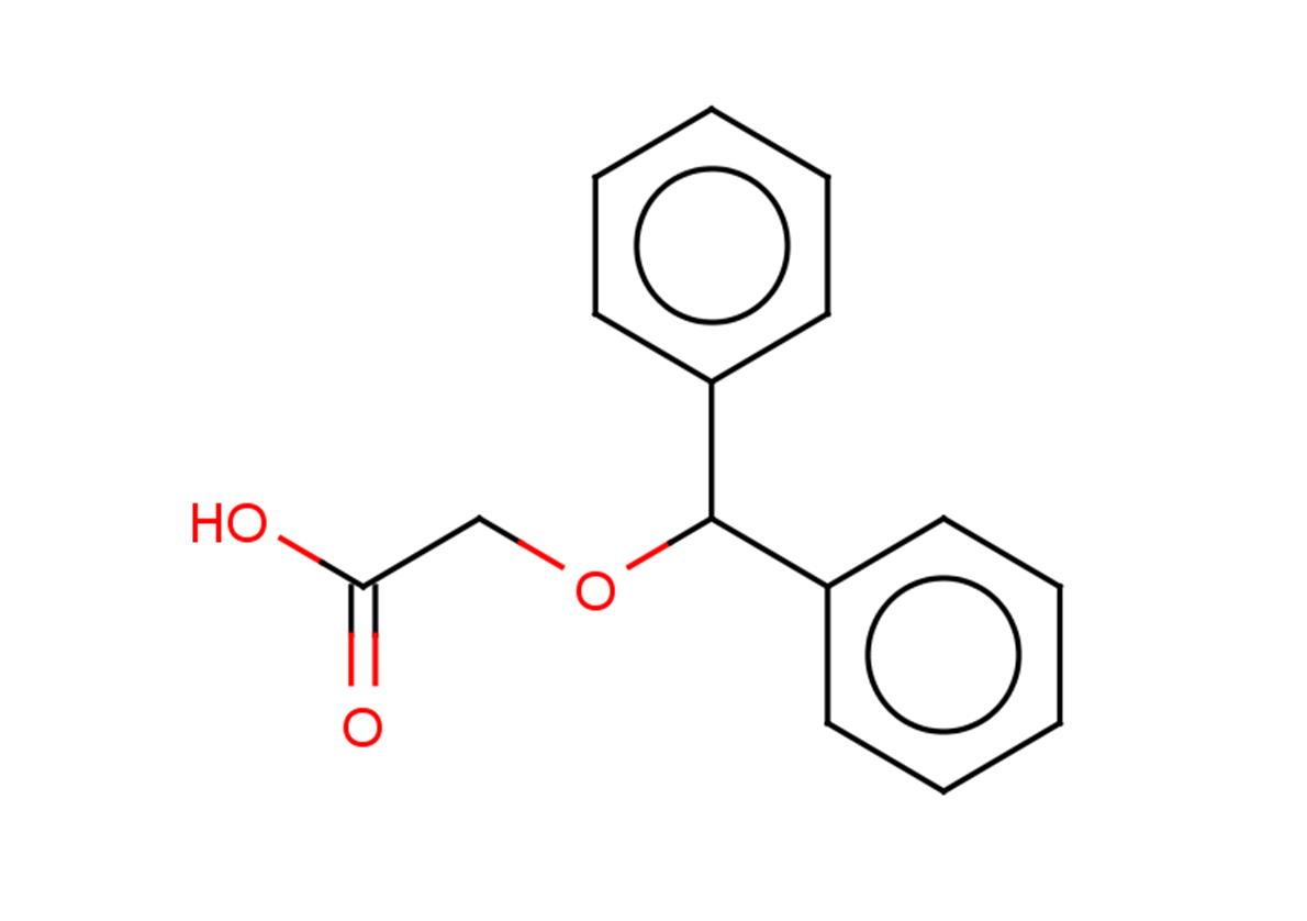 2-(diphenylmethoxy)acetic acid