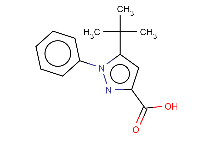 5-tert-butyl-1-phenyl-1H-pyrazole-3-carboxylic acid