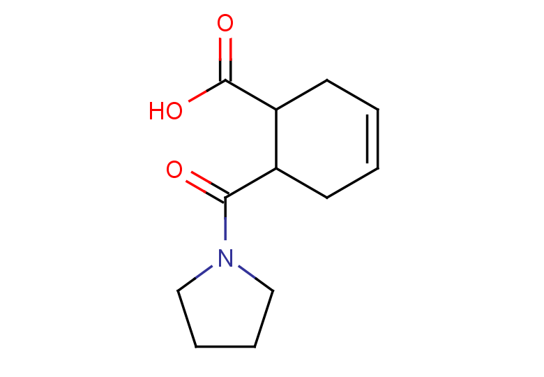 6-(pyrrolidine-1-carbonyl)cyclohex-3-ene-1-carboxylic acid