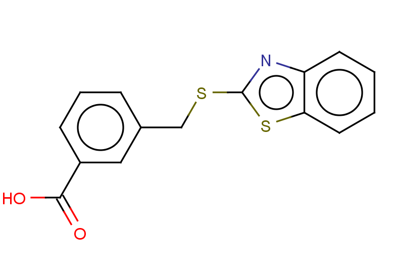 3-[(1,3-benzothiazol-2-ylsulfanyl)methyl]benzoic acid