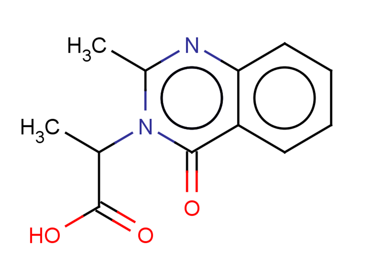 2-(2-methyl-4-oxo-3,4-dihydroquinazolin-3-yl)propanoic acid