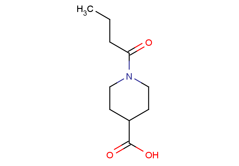 1-butanoylpiperidine-4-carboxylic acid