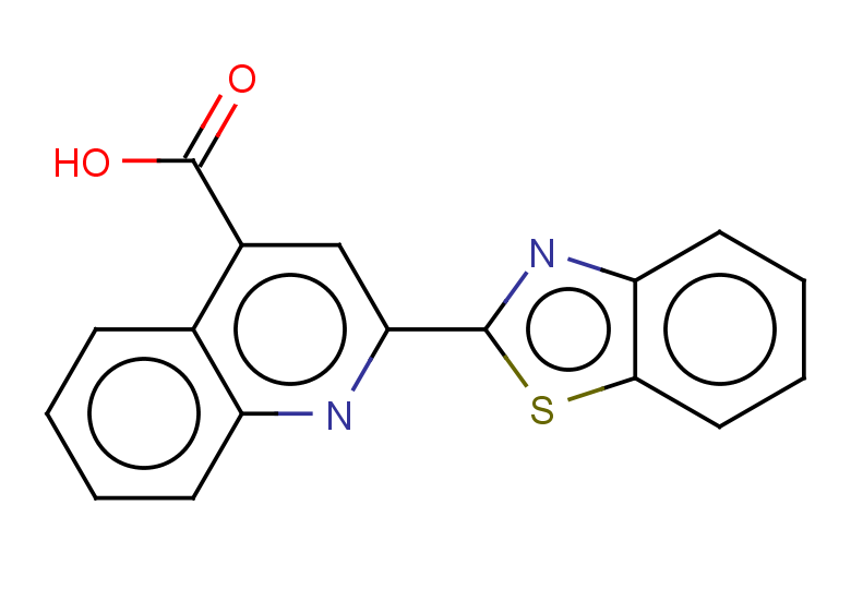 2-(1,3-benzothiazol-2-yl)quinoline-4-carboxylic acid