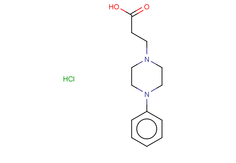 3-(4-phenylpiperazin-1-yl)propanoic acid hydrochloride
