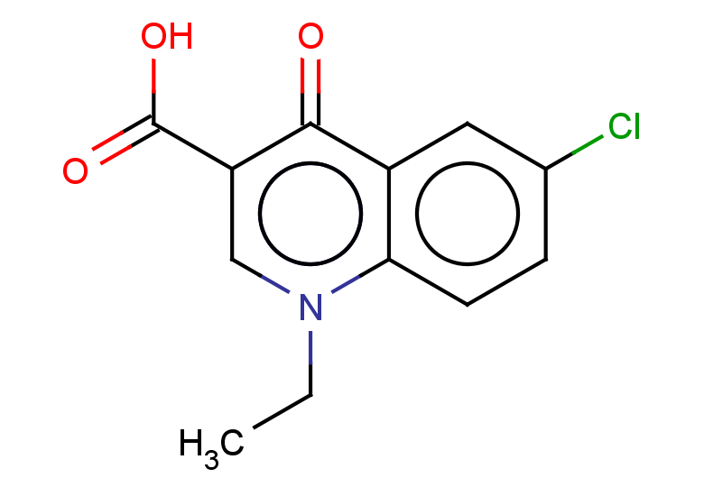 6-chloro-1-ethyl-4-oxo-1,4-dihydroquinoline-3-carboxylic acid