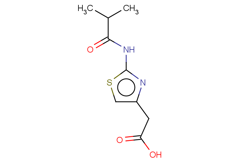 2-[2-(2-methylpropanamido)-1,3-thiazol-4-yl]acetic acid