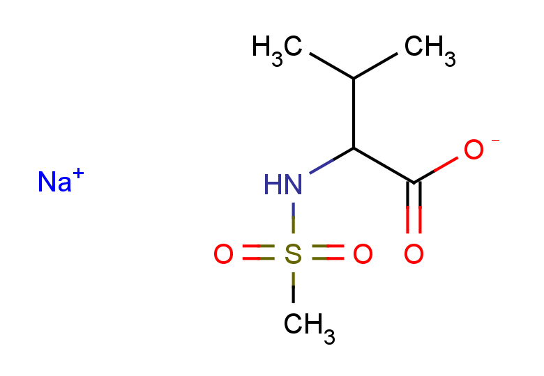 sodium 2-methanesulfonamido-3-methylbutanoate