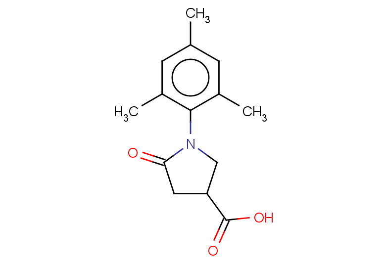 5-oxo-1-(2,4,6-trimethylphenyl)pyrrolidine-3-carboxylic acid
