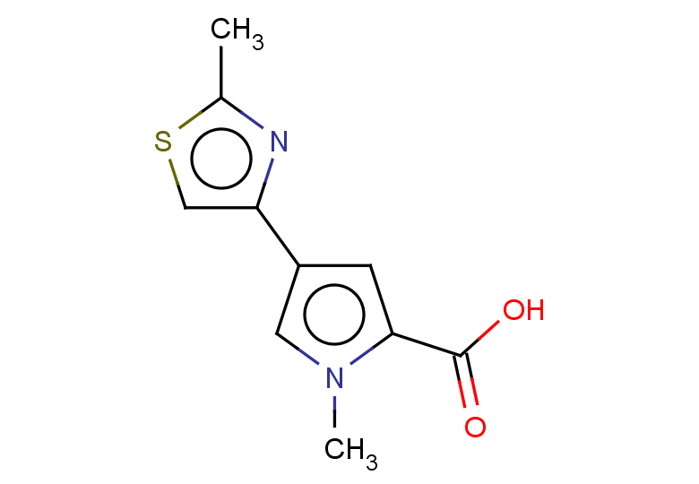 1-methyl-4-(2-methyl-1,3-thiazol-4-yl)-1H-pyrrole-2-carboxylic acid