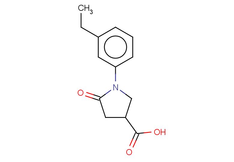1-(3-ethylphenyl)-5-oxopyrrolidine-3-carboxylic acid